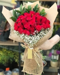 29 Adet Kırmızı Gül